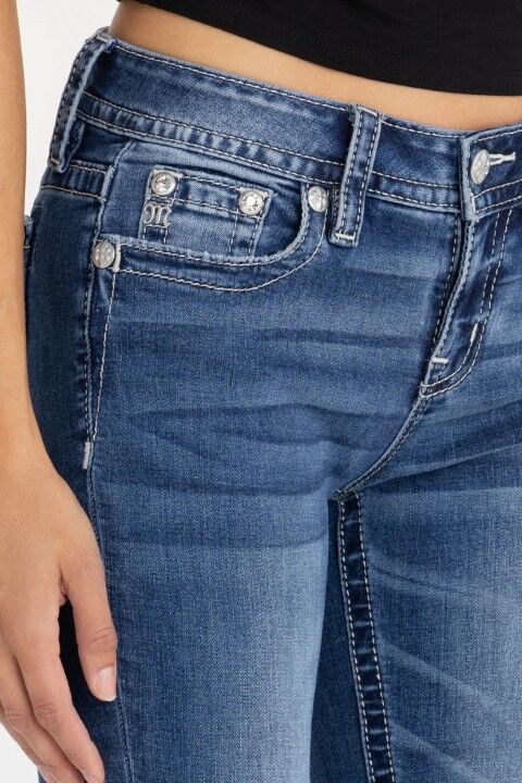 Miss Me Women's Shadowcatcher Slim Bootcut Jeans