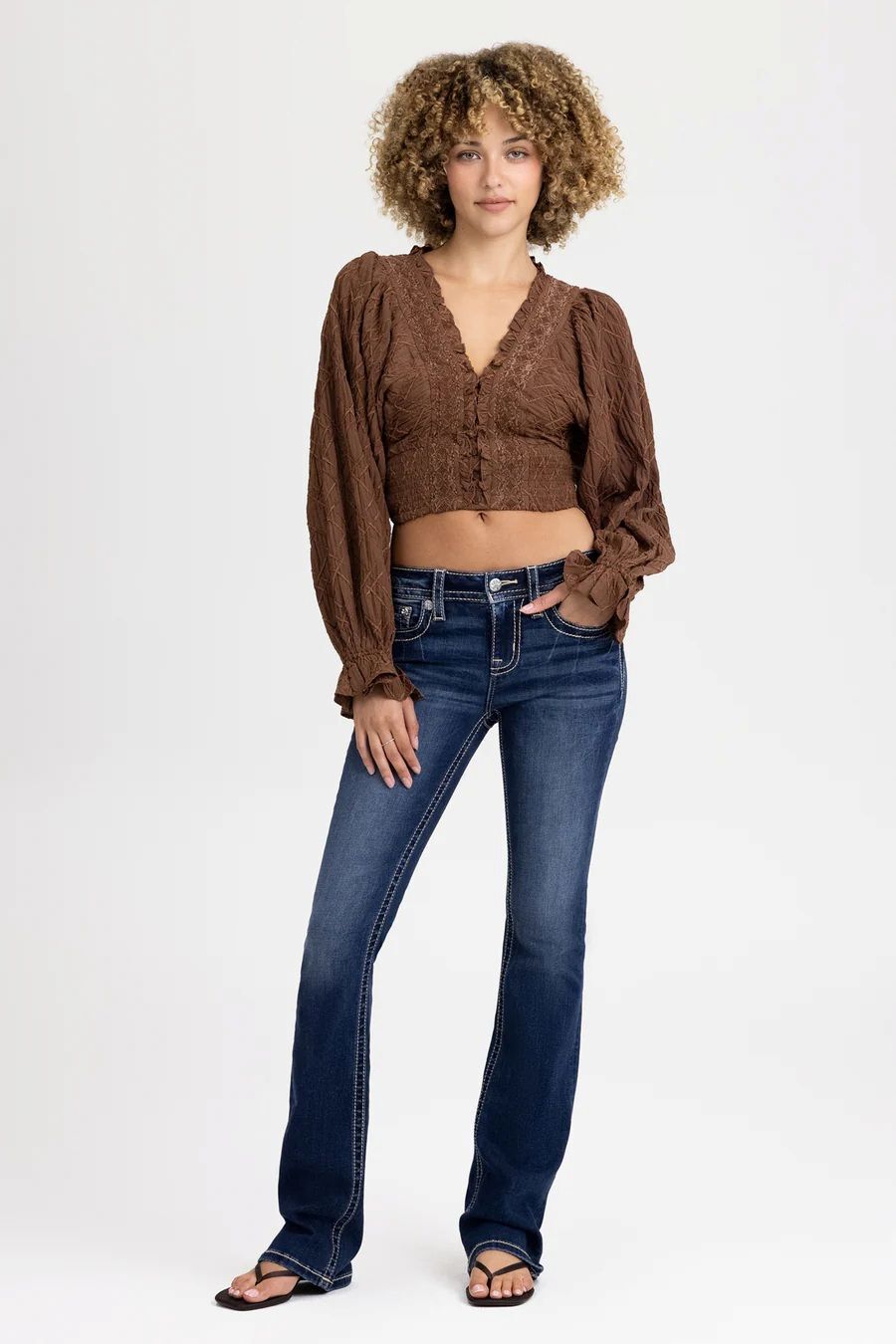 Miss Me Women's Reverie Dreams Bootcut Jeans