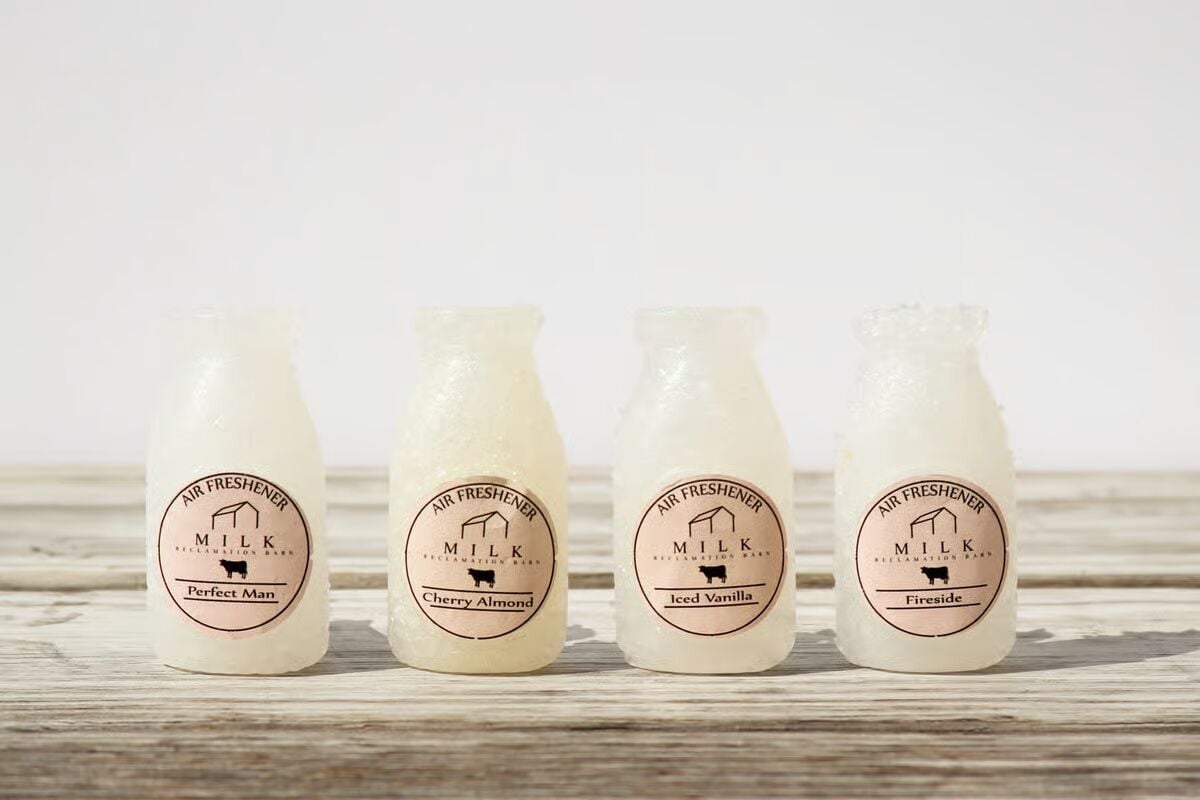 Milk Reclamation Barn Welcome Home Vent Clip Car Air Freshener