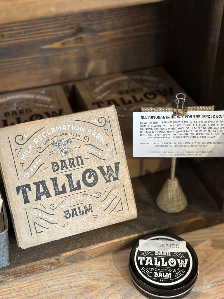 Milk Reclamation Barn Tallow Balm, 4-Oz