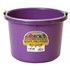 8-qt Round Plastic Bucket in Purple