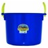 40-qt Plastic Muck Bucket with Rope Handles in Blue