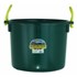 40-qt Plastic Muck Bucket with Rope Handles in Green
