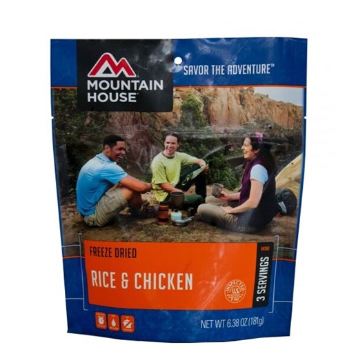 Mountain House Freeze Dried Rice & Chicken Meal
