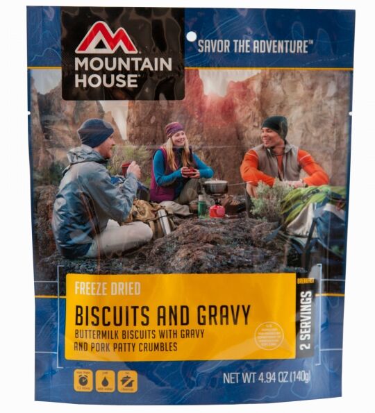 Mountain House 53326 Biscuits and Gravy