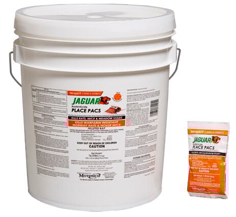 Jaguar Rodenticide Pace Pacs, 73-Pk