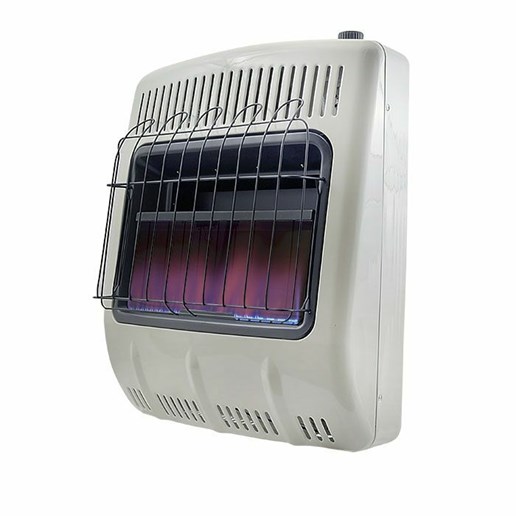 20,000 Btu Vent Free Blue Flame Propane Heater