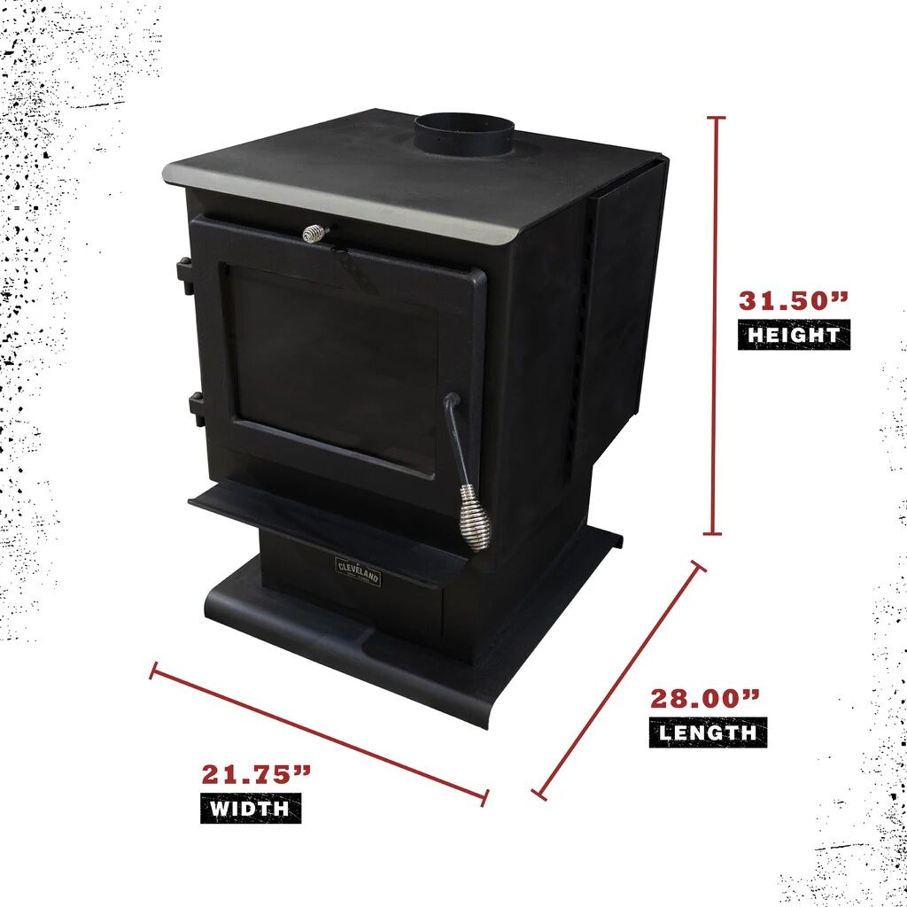 Cleveland Iron Works Huron Medium Wood Stove