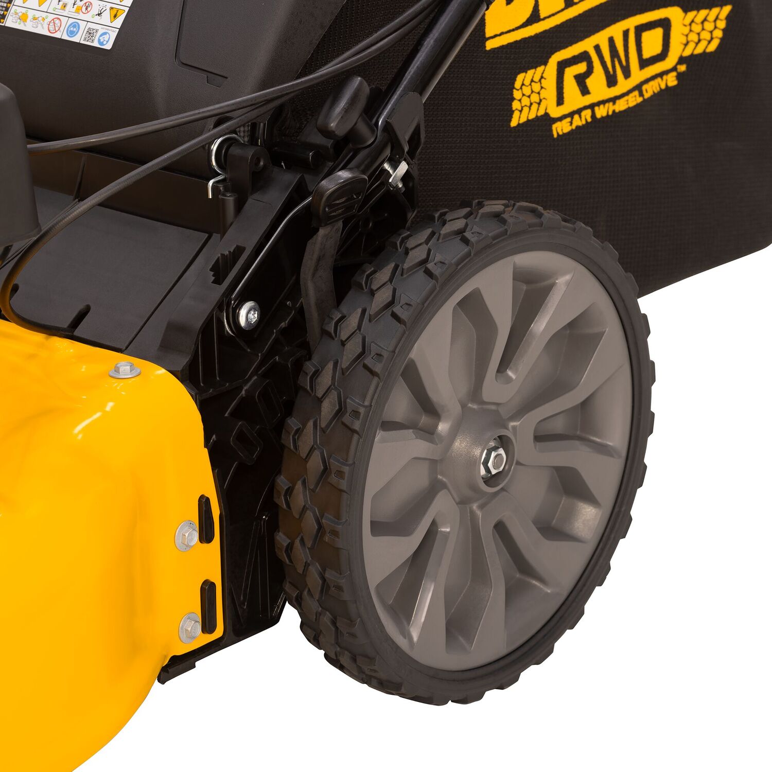 DeWALT 196cc RWD 3-In-1 21-In Gas Walk Behind Lawn Mower