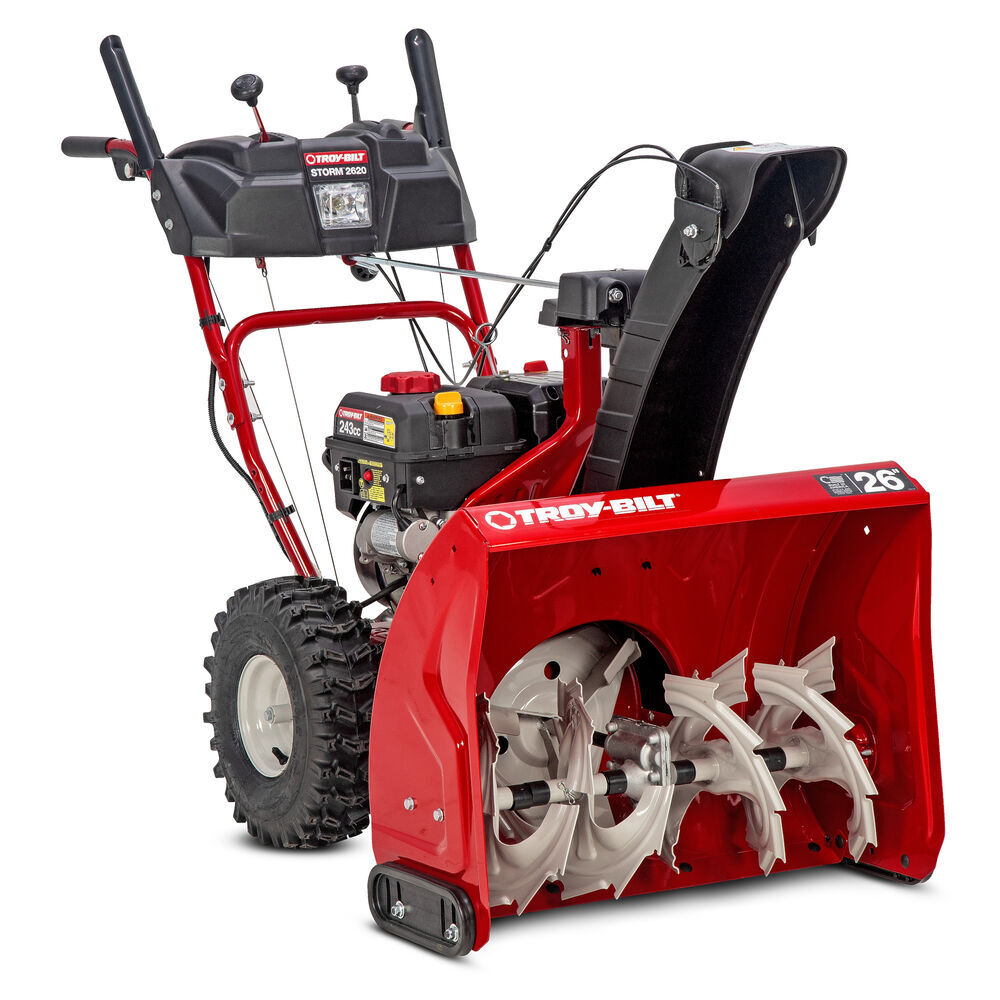 Troy-Bilt Storm 2620 Two-Stage Snow Blower, 26-In