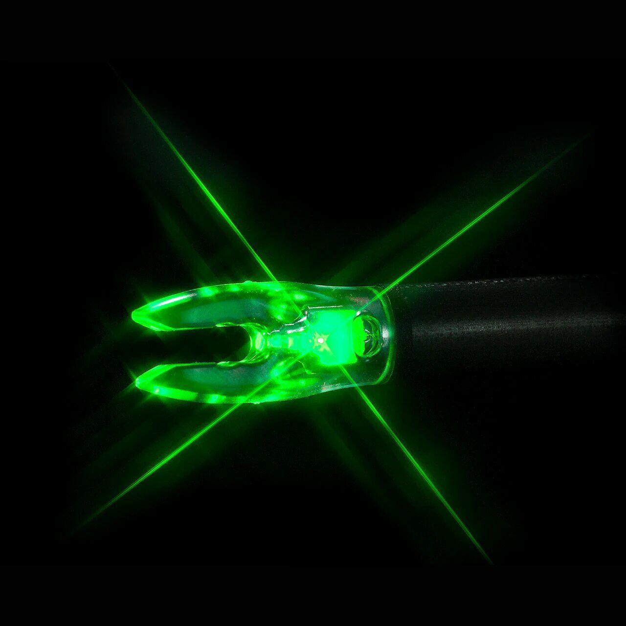 Nockturnal Shift Universal Strobing Red & Green Lighted Nock, 3-PK