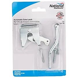 National Hardware Automatic Zinc Plated Gate Latch
