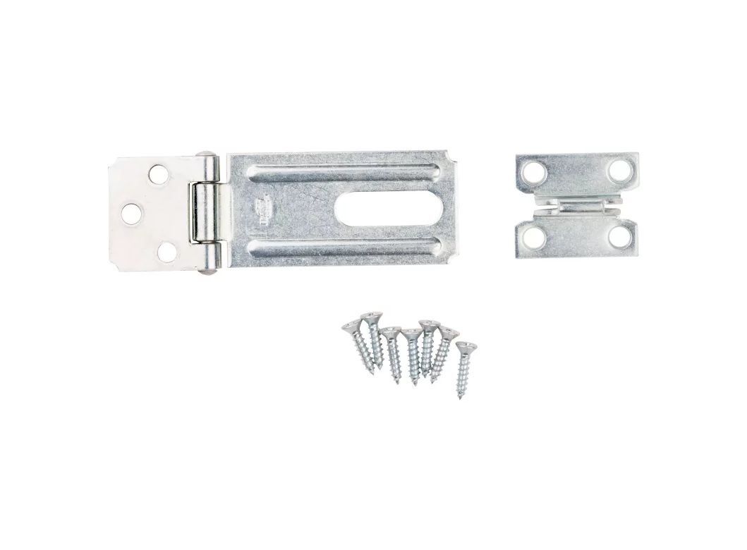 National Hardware Zinc Plated Safety Hasp, 3-1/4-In
