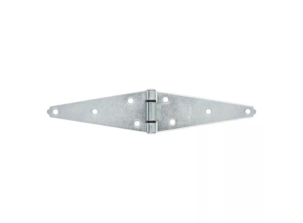National Hardware Zinc Plated Heavy Strap Hinge, 6-In