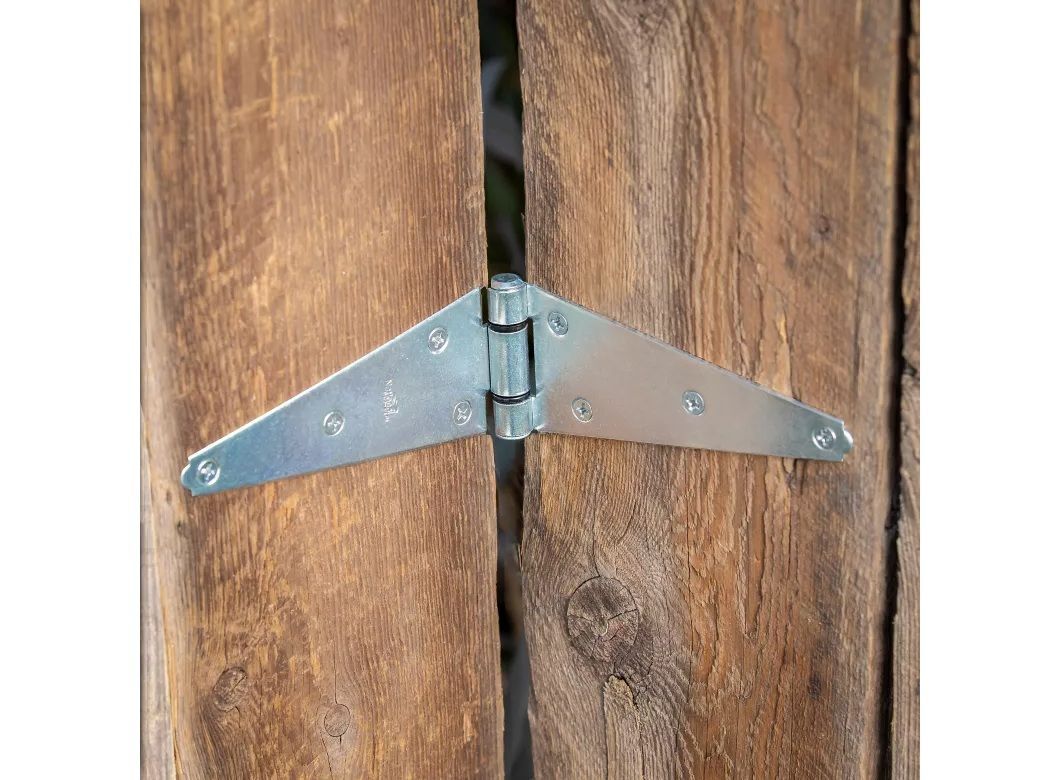 National Hardware Zinc Plated Heavy Strap Hinge, 6-In