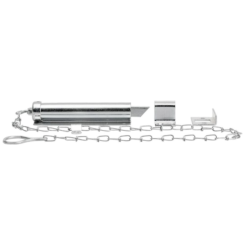 National Hardware Zinc Plated Chain Bolt, 6-In