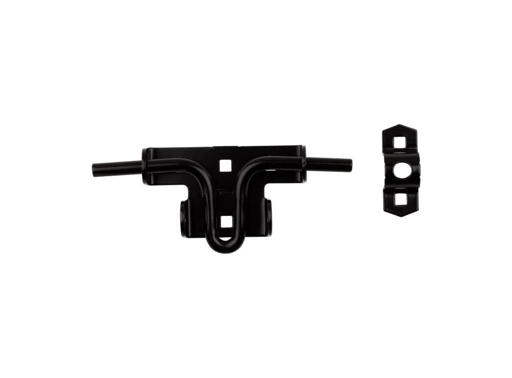 National Hardware Black Sliding Bolt Door/Gate Latch