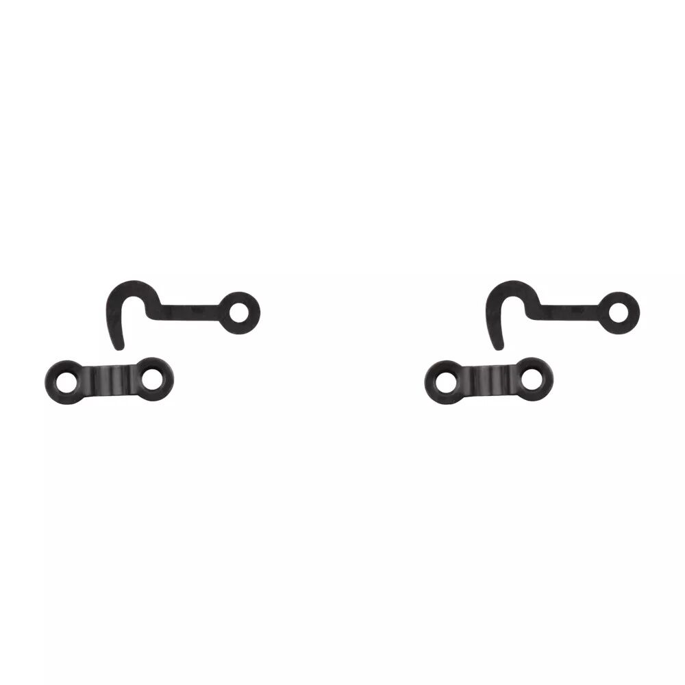 National Hardware Oil Rubbed Bronze Hooks & Staples, 2-Pk