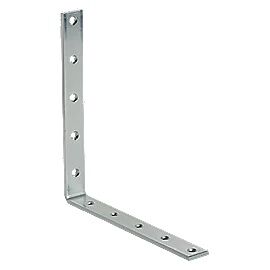 National Hardware Zinc Plated Corner Brace, 10-In X 1-1/4 In
