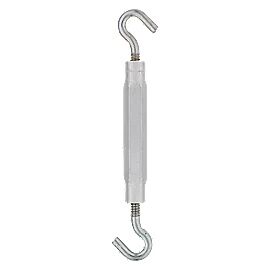 National Hardware Zinc Plated Hook/Hook Turnbuckle, 3/16 X 5 1/2-In