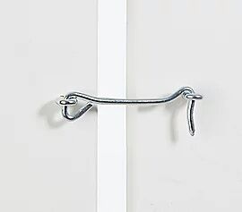 National Hardware Zinc Plated Hook & Eye,
4-In