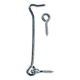National Hardware Zinc Plated Hook & Eye, 6-In