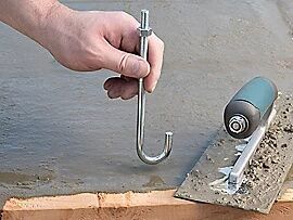 National Hardware Zinc Plated J-Bolt, 3/8 X 7-In