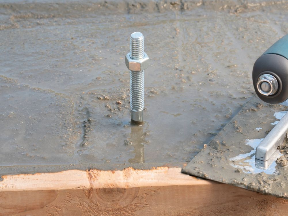 National Hardware Zinc Plated J Bolt, 1/2-In x 6-In