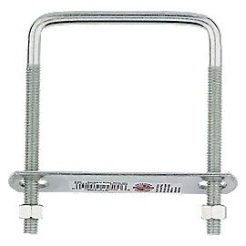 National Hardware Zinc Plated Square U-Bolt, #665 3/8-In X 3 5/8-In X 5-In