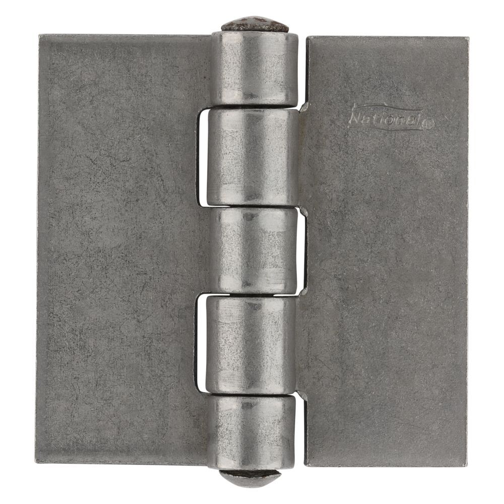 National Hardware Plain Steel Door Hinge, 2-In