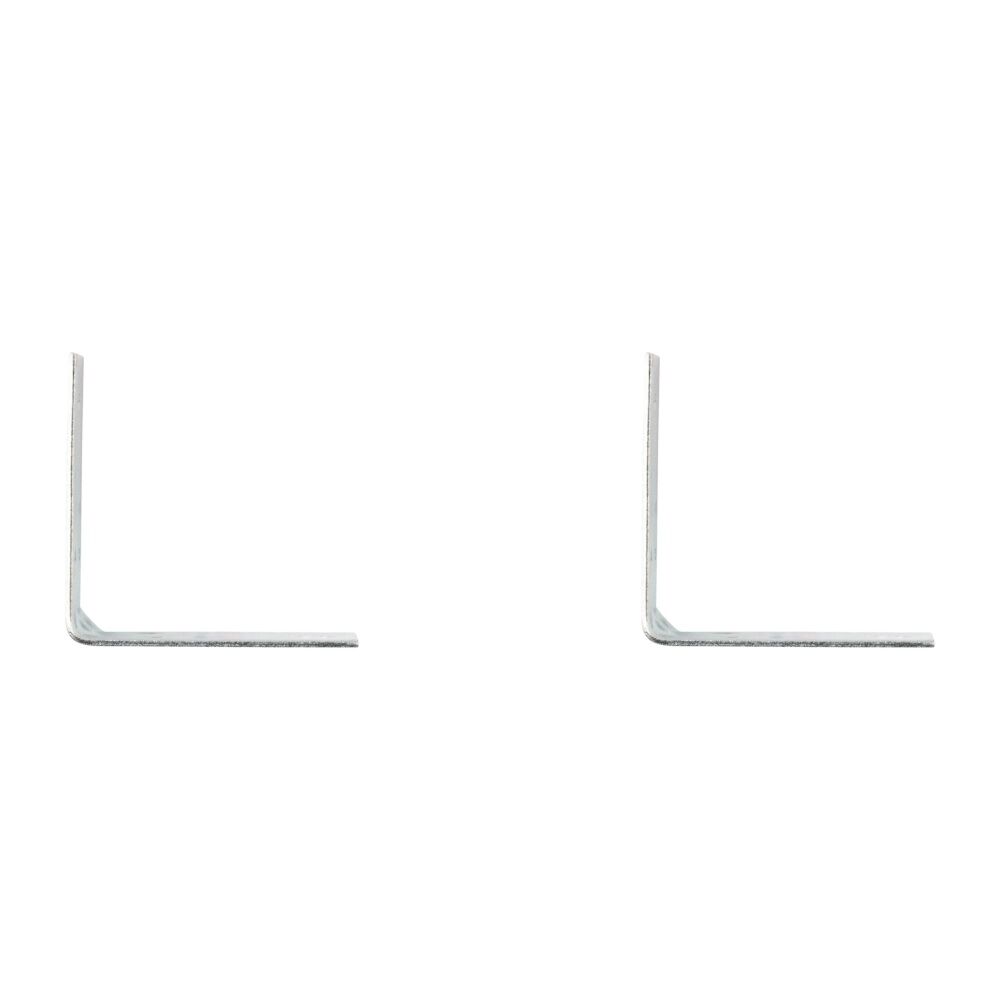 National Hardware Zinc Plated Corner Brace, 2 1/2-In X 1 1/2-In