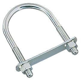 National Hardware Zinc Plated U-Bolt, #852-1/2 X 3 X 5 1/2-In