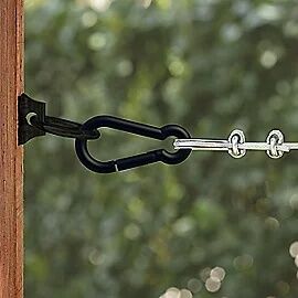 National Hardware Storm Shine Interlocking Spring Snap, 1/4-In X 2-In