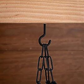 National Hardware Storm Shine Ceiling Hooks, #0, 4-5/16-In