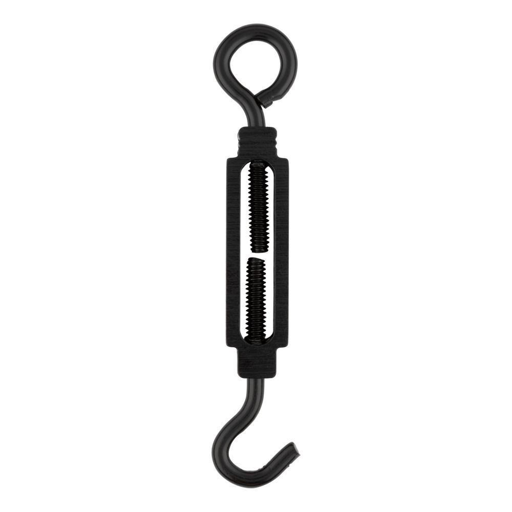 National Hardware Storm Shine Turnbuckle Hook And Eye, 1/4-In x 7 1/2-In