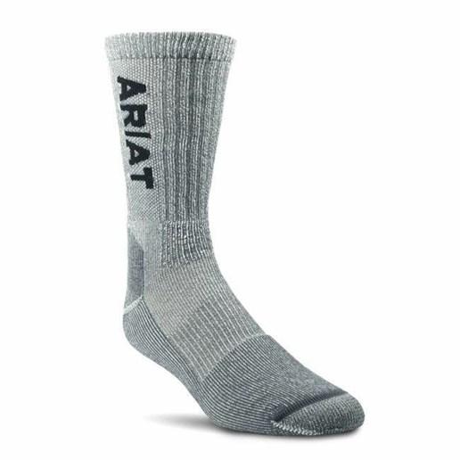 Ariat Lightweight Steel Toe Socks in Black