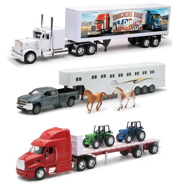 New Ray 1:32 Scale Peterbilt Long Haulers Assortment