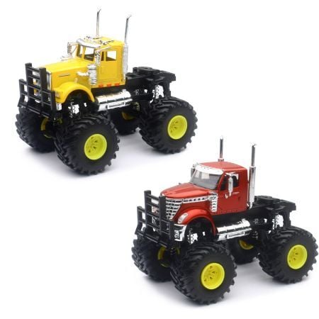 New Ray Xtreme Off-Road International Lonestar Toy Monster Truck With Suspension Assortment