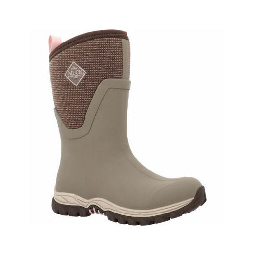 Muck Boots Women's Arctic Sport II Mid Boot in Brown Rubber