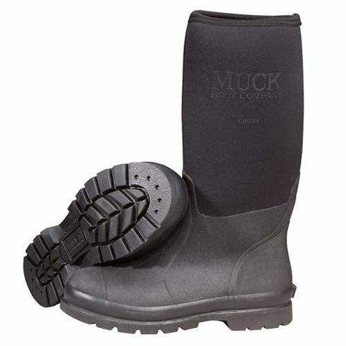 Muck Boot Chore Hi All-Conditions Work Boot  Black