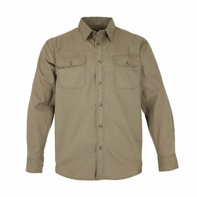 Noble Outfitters Men's Long Sleeve Weathered Work Shirt
