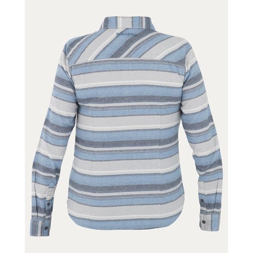 Women’s Flannel Shirt in Cashmere Blue Stripe