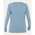Women's Tug-Free™ Long Sleeve Crew in Cashmere Blue Heather
