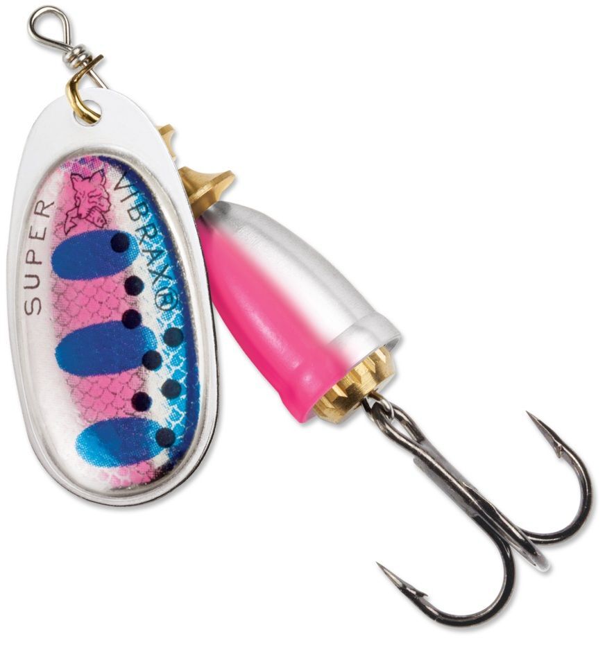 Blue Fox Classic Vibrax Rainbow Trout Spinner, #6, 5/8-Oz