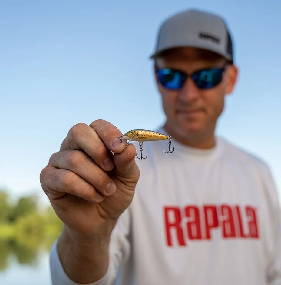 Rapala CountDown Lure Blue, 7/16-Oz, 3 1/2-In