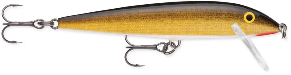 Rapala Countdown Gold Jerkbait, 9/16-Oz, 4 3/8-In