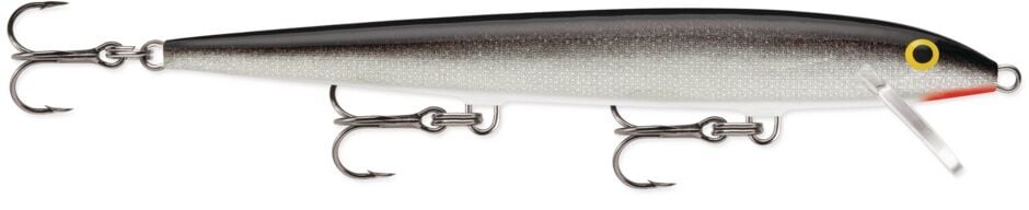 Rapala Original Floating Silver Fishing Lure, 5-1/4-In