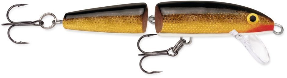 Rapala Gold Jointed Jerkbait, 1/4-Oz, 3-1/2-In