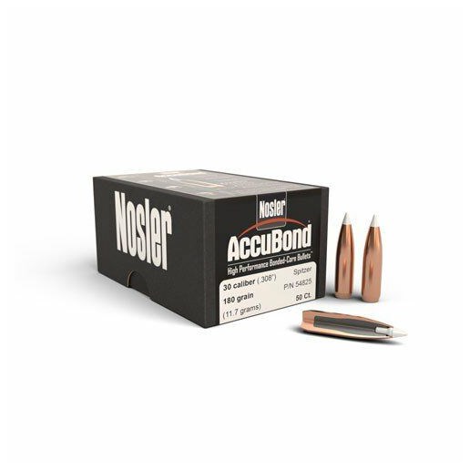 30 Caliber 180 grain Accubond® Bullet (50CT)