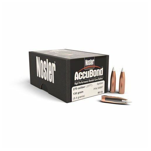 270 Caliber 130 grain Accubond® Bullet (50CT)